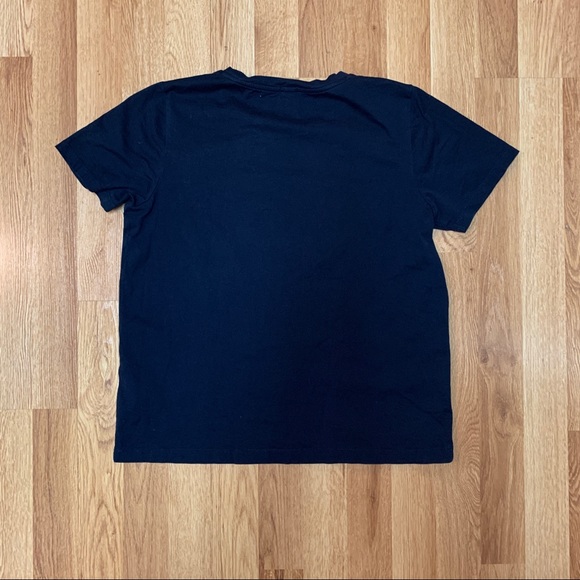 Embellished Dot Tee in Navy - Picture 4 of 7